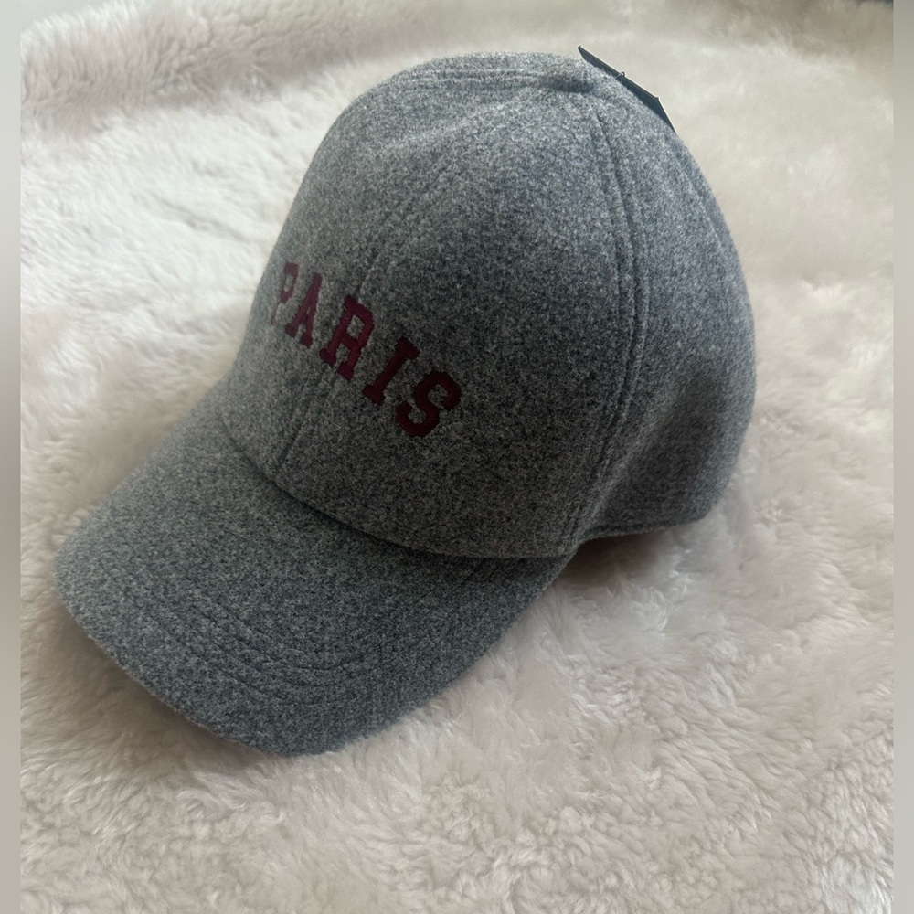 David and Young Gray Solid Wool Touch Baseball Cap - Picture 3 of 5